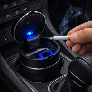 Пепелник за кола с осветление