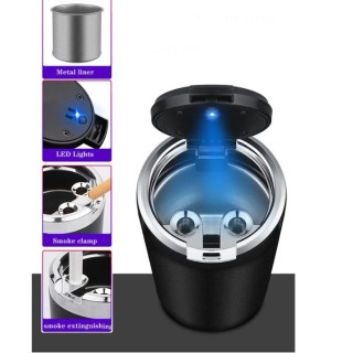 Пепелник за кола с осветление