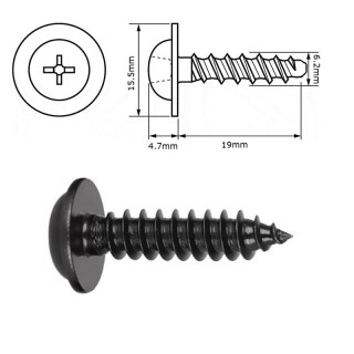 Винт метал 6.2 х 19 мм