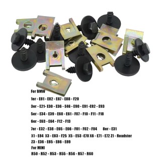 Винт метал 4.8 х 17мм с щипка BMW, AUDI