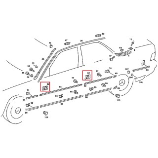 Копка - щипка MERCEDES