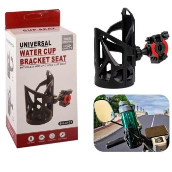 Универсална стойка за бутилка и чаша за мотор и велосипед