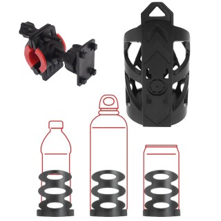 Универсална стойка за бутилка и чаша за мотор и велосипед