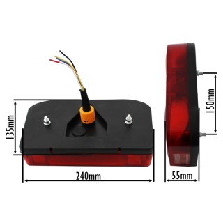 Стопове за ремарке 2бр 12V