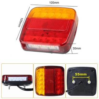 Диодни (LED) стопове за ремарке 12V / 24V 2 броя