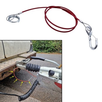 Аварийно въже за ремаркета и каравани