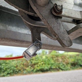 Аварийно въже за ремаркета и каравани