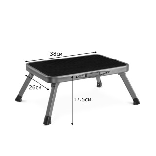 Метална сгъваема стъпенка за каравани, автомобили, гаража и дома