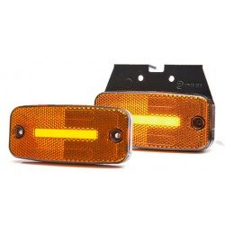 Диоден (LED) габарит серия W157 оранжев 12V / 24V