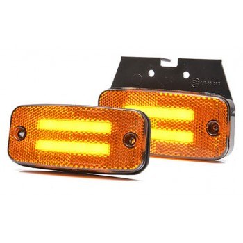 Диоден (LED) габарит серия W158 оранжев 12V / 24V