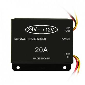 Инвертор на напрежение от 24V на 12V 20A