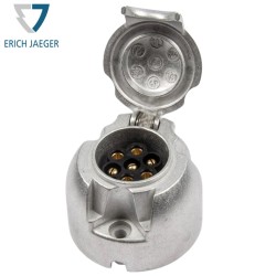 Букса за ремарке пластмасова 7 пина 12V женска