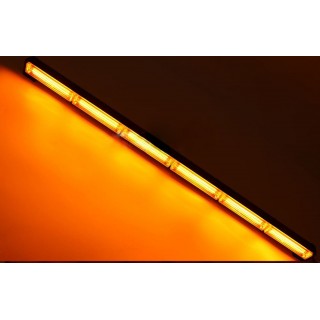 Аварийна сигнална LED лампа 12V / 24V блиц оранжева светлина