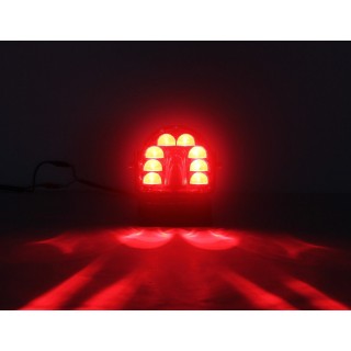 Предупредителна LED червена лампа за безопасност на заден ход