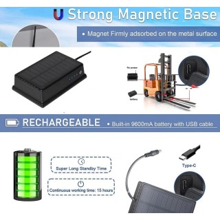 Безжична камера за мотокар със 7-инчов HD монитор
