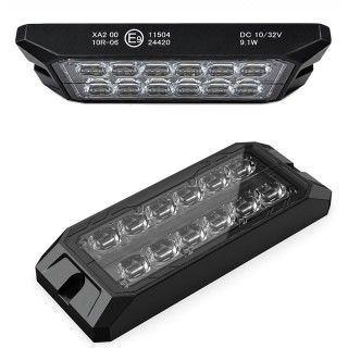 Аварийна сигнална LED лампа 12V 24V блиц