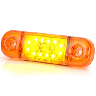 Диоден (LED) габарит серия W97.3 оранжев 12V / 24V
