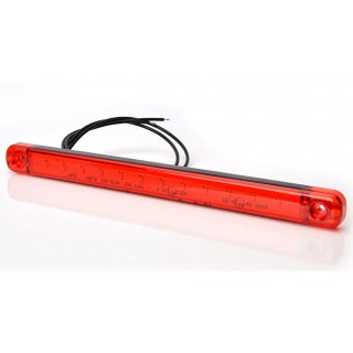 Диоден (LED) габарит серия W97.5 червен 12V / 24V
