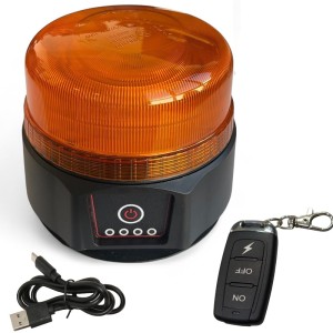 Акумулаторна сигнална лампа, аварийна, маяк, буркан