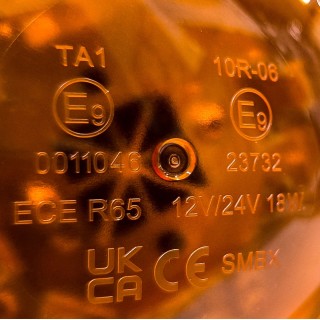 Аварийна сигнална LED лампа 12V 24V