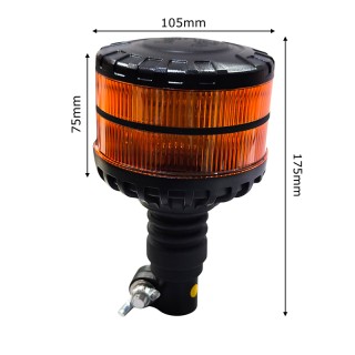 Аварийна сигнална LED лампа 12V 24V