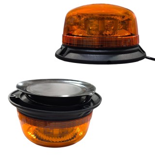 Сигнална LED лампа, аварийна, маяк, буркан 12V 24V