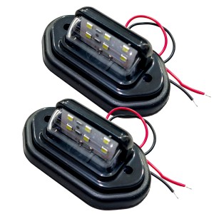 Диодно (LED) осветление за регистрационен номер универсално 12V 24V