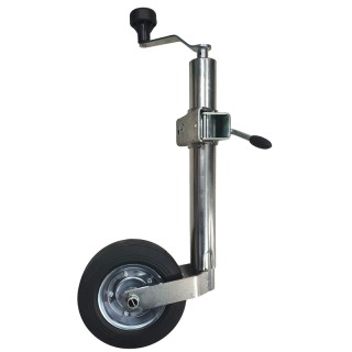 Опорно колело за ремаркета и каравани 340кг с планка