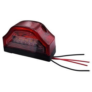 Диодно (LED) осветление за регистрационен номер универсално 12V 24V