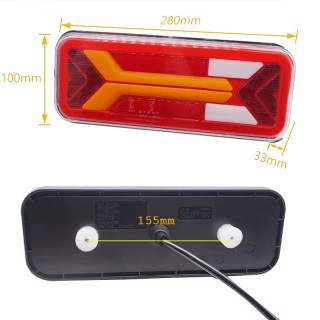 Диоден (LED) стоп за ремарке 1 бр 12V / 24V