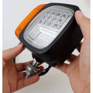 Диодни (LED) фарове с мигач, къси и дълги 12V 24V 2бр