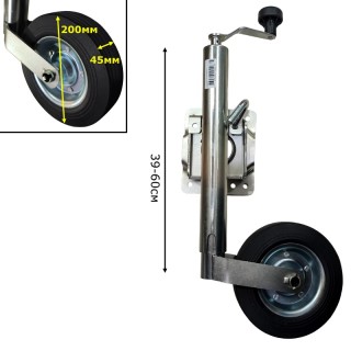 Опорно колело за ремаркета и каравани 340кг