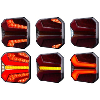 Диоден (LED) стоп за ремарке 24V 1 брой