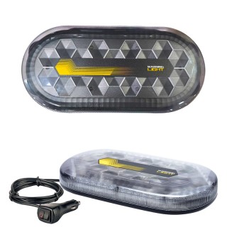 Аварийна сигнална LED лампа 12V 24V