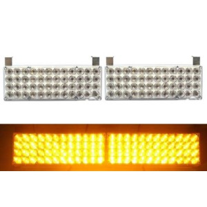 LED панел 48 диода оранжева светлина 12 / 24V