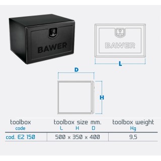 Кутия за инструменти за камион BAWER