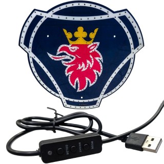 Светеща LED табела SCANIA