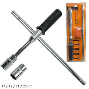 Ключ за гуми комбиниран 17, 19, 21, 23мм