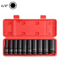 Комплект усилени вложки 1/2'' 10 части