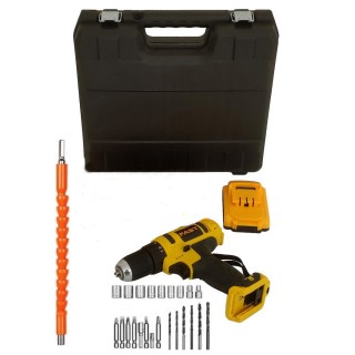 Акумулаторен винтоверт FAST 21V, 4Ah, 1 батерия