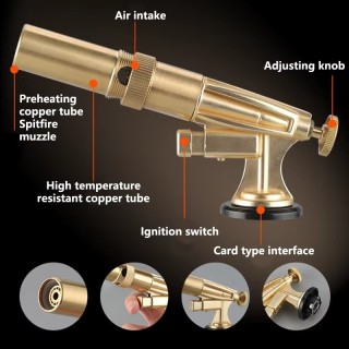 Газова горелка с пиезо запалване