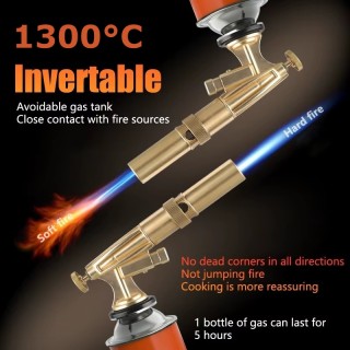 Газова горелка с пиезо запалване