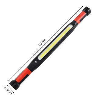 Акумулаторна работна лампа с магнити и куки