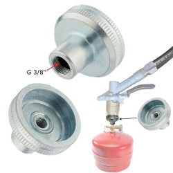 Накрайник за зареждане на туристически газови бутилки