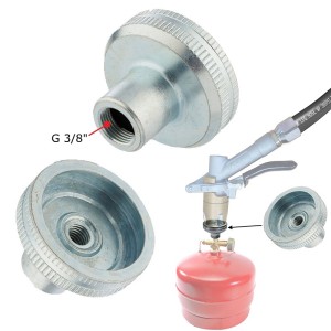 Накрайник за зареждане на туристически газови бутилки