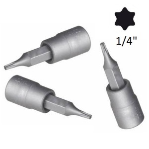 Торксове на вложка 1/4''
