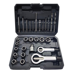 Комплект екстрактори за развалени болтове и гайки