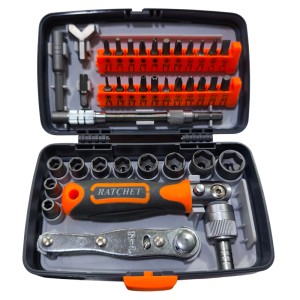 Комплект инструменти 1/4'' 38 части