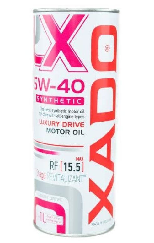 XADO Luxury Drive 5W40 1L Aceite Motor Sintético – Protección Antidesgaste